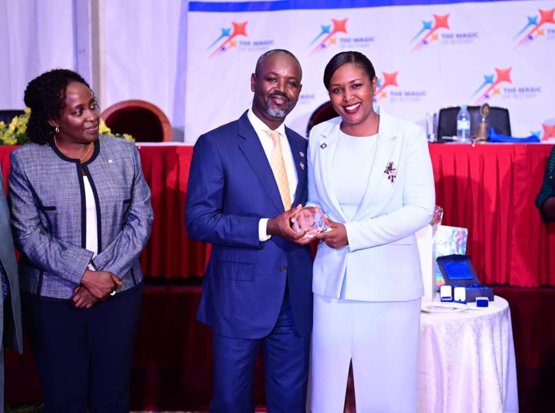 DG Anne Nkutu at the Installation of President Marion Muyobo