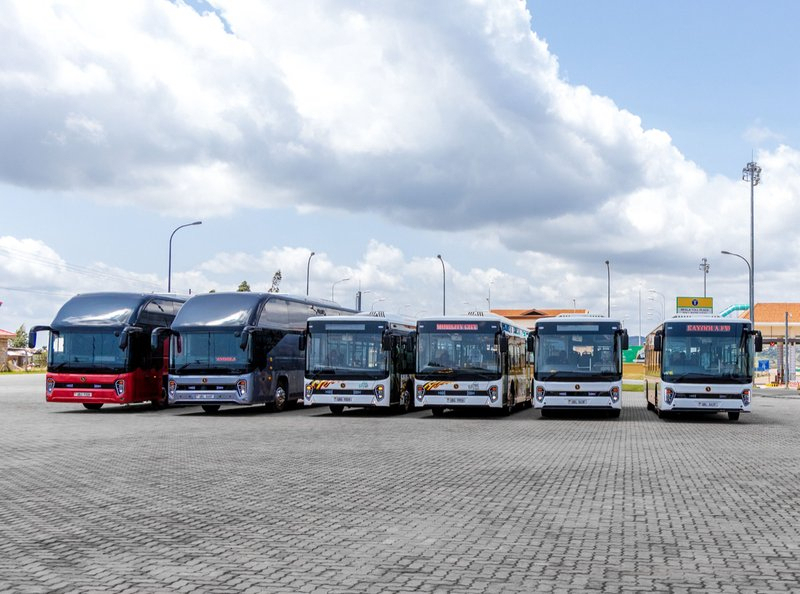 Kiira Motors Buses