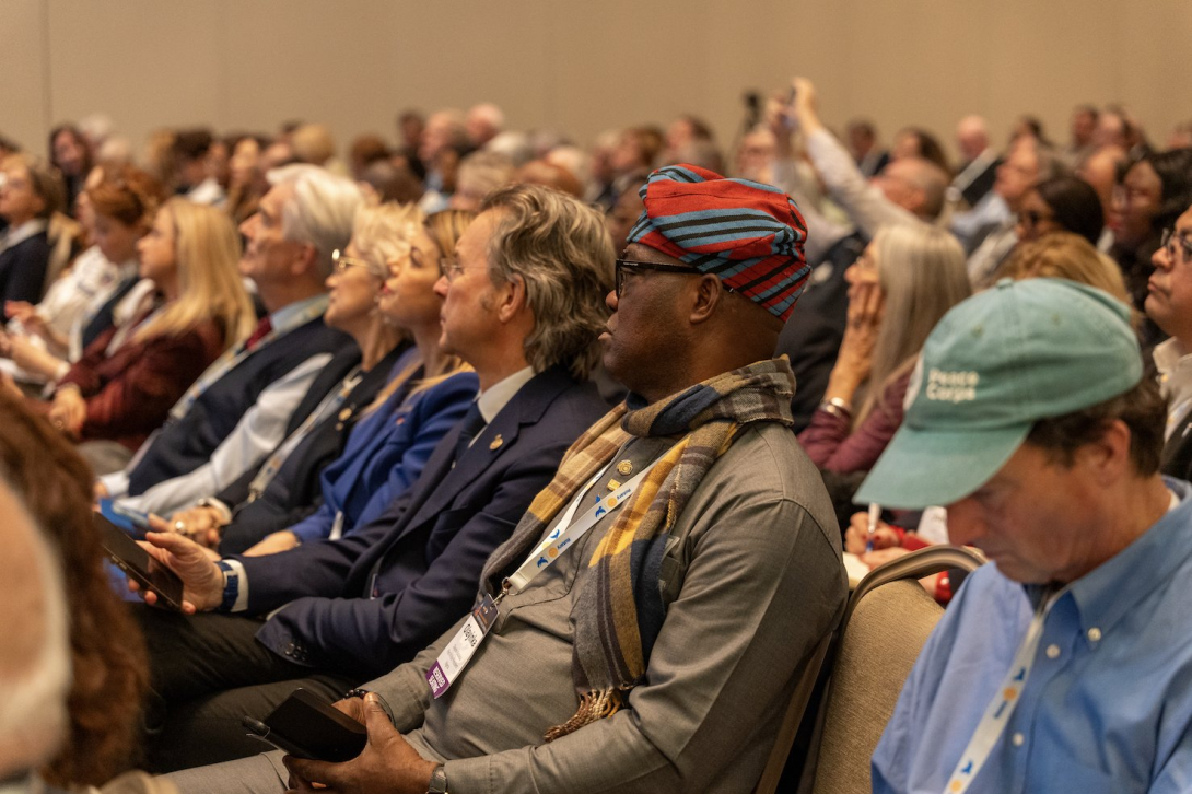 Delegates at the peace conference in Turkey